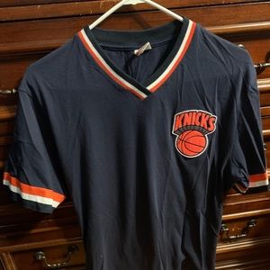 New York Knicks Mitchell and Ness V neck